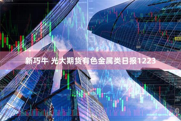 新巧牛 光大期货有色金属类日报1223