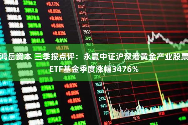鸿岳资本 三季报点评：永赢中证沪深港黄金产业股票ETF基金季度涨幅3476%