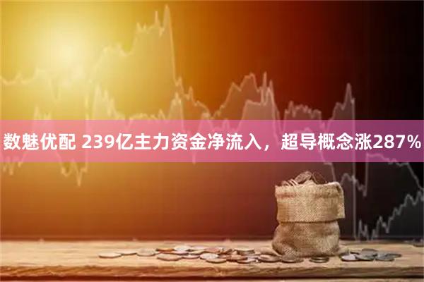 数魅优配 239亿主力资金净流入，超导概念涨287%